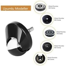 Resim Popüler Roomba 500 600 Seri Robot Süpürge Uyumlu Teker 