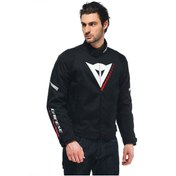 Resim Dainese Veloce Black White Lava Red D-dry Mont 