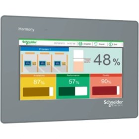 Resim Schneider Electric , HMIET6401 , 7" Wide Screen Touch Panel, 16M Colors, Com x 2, USB Device, Rtc, DC24V 