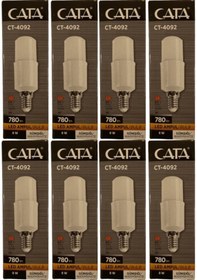 Resim Cata Ct-4092 8w 3200k Günışığı E14 Duylu Led Ampul 8 Adet 