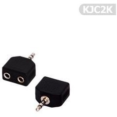 Resim Kablo Jak Çoğaltıcı 2li 3.50mm KJC2K 