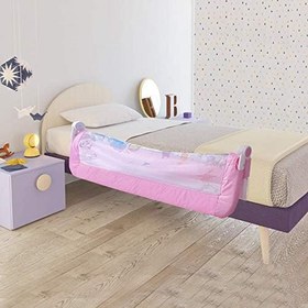 Resim Evokids Animals Katlanabilir Çocuk Yatak Bariyeri 140x52 cm - Pembe 