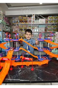 Resim Erdem Oyuncak Erdem 6 Katlı Garaj Otopark Seti Oyuncak 