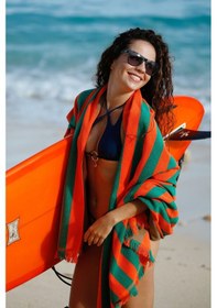 Resim Maris Jade, 100x180 Cm, Taşıma Çantalı, Doğa Dostu, Plaj Havlusu Jade 