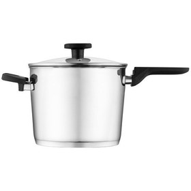 Resim Jumbo Prime Master 4+6 Litre Düdüklü Tencere Seti Çelik Gümüş 