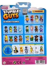 Resim Stumble Guys Seri 4 5'li Mini Figür Inmate 613 