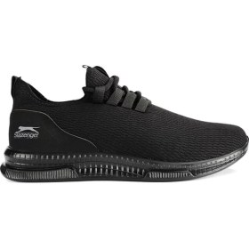 Resim Slazenger ABENA I Kadın Sneaker Koşu & Yürüyüş Ayakkabısı Siyah / Koyu Gri 