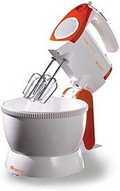 Resim Ariete Mixy Professional Stand El Mikseri 1565/11 - 300 Watt, Döner Kaseli Pratik El Mikseri, 2,4 Litre Kase Hacmi, 2 Çırpıcı ve 2 Yoğurma Kancası 