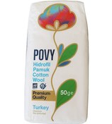 Resim Povy Hidrofil Pamuk 50 Gram 