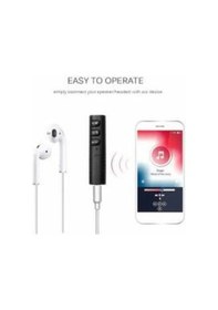 Resim Aux Bluetooth Araç Kiti Dahili Mikrofonlu Bluetooth Telefon Araç 