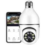 Resim Genel Markalar BFS WiFi 360 Panoramik Ampul Kamera Gece Görüş Ses Akıllı Hareket Algılayıcı 