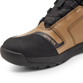 Resim Fox Defend ADV Motosiklet Botları Koyu Haki Kahverengi 13 `+ Ücretsiz Gmoto 10in1 Çok Amaçlı Alet 