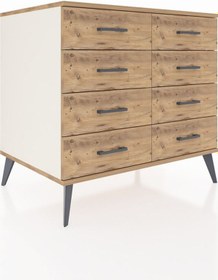 Resim Kronos Şifonyer 8 Çekmeceli 88x59x80 Aytaşı-çam Çam 