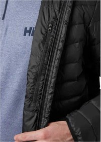 Resim Helly Hansen Verglas Hooded Insulator Erkek Kaz Tüyü Mont Siyah 