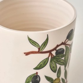 Resim Olive Dik Kaşıklık (11,5X12,5 Cm) 