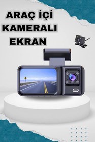 Resim shopwave Ön ve Arka Kameralı 2 İnç 1080P Full HD DVR Araç İçi Ekran 