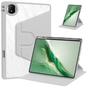 Resim Honor Magic Pad 2 12.3'' İçin Kılıf Pu Deri Katlanabilir Stand Tablet Kılıfı 