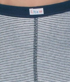 Resim Angora Yünü Doğal Termal Çocuk Uzun Tayt İçlik (Unisex) Lacivert - Lacivert / 3-4 YAŞ (104) 