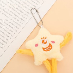 Resim OIMG Yeni 1 Yumuşak Peluş Karikatür Küçük Kolye Sırt Çantası Çekicilik Peluş Anahtarlık (Yurt Dışından) 