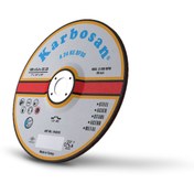 Resim KARBOSAN Metal Taşlama Taşı 180x6.4 - 10 Adet 