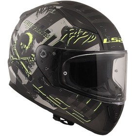 Resim Ls2 Rapid 2 Pirates Motosiklet Titanium 