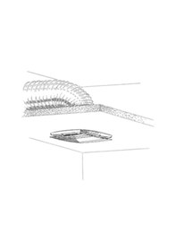 Resim Blauberg Quatro Hi-Tech Chrome 100 Plastik Banyo Fanı 88 M3H 