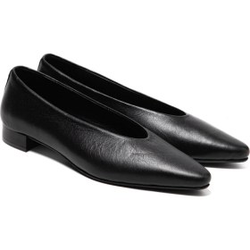 Resim Kadın Topuklu/ Stiletto MAR-25K-241-KAREN John May Siyah Cilt 