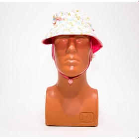 Resim Nabaiji Bebek Uv Korumalı Şapka - Pembe / Çiçek Baskılı 3-5 Yaş 49-51cm Kafa Ölcüsü Çift Taraflı Meridyendukkan 