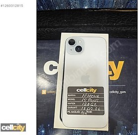 Resim Apple iPhone 15 Plus İkinci El TR | 128 GB | Mavi 