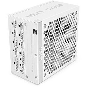 Resim Nzxt PA-2G2BW-EU 1200W C1200 80+ Gold Tam Modüler ATX 3.1 Güç Kaynağı Beyaz 