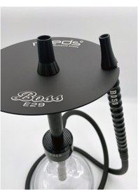 Resim Mr.Eds E29 Boss Gökkuşağı Siyah Nargile Takımı 