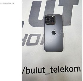 Resim Apple iPhone 15 Pro İkinci El TR | 128 GB | Siyah 