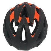 Resim motosergen Raptor Kask MV29 Arka Led Lambalı Fileli MTB Bisiklet Kaskı L Beden Siyah Turuncu 