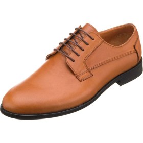 Resim Costo Shoes 45,46,47,48,49,50 Numaralarda NV1086 Taba Deri Neolit Taban Büyük Numara Erkek Klasik Ayakkabı 
