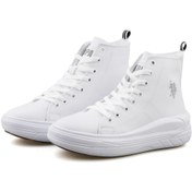 Resim U.S. Polo Assn Clementine Pu Günlük Bağcıklı Kadın Spor Ayakkabı Beyaz U.S. Polo Assn Clementine Pu Günlük Bağcıklı Kadın Spor Ayakkabı Beyaz