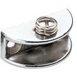 Resim Ayder Saten Mini Oval Cam Etejeri Metal Vidalı (AY-A1835-1) 