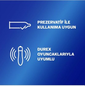Resim Durex Hisset Pürüzsüz Hazlar 50 Ml Jel + Kırmızı Deri Göz Maskesi + Hediye 
