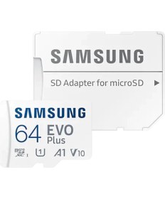 Resim Samsung 64GB Evo Plus Microsd Hafıza Kartı (MB-MC64KA/TR) 