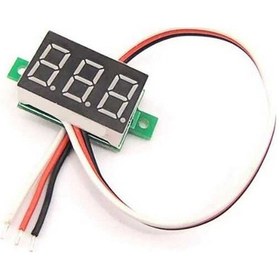Resim Mini Dijital Voltmetre 0.28 İnç Kırmızı 