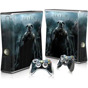 Resim Aircraft Jzcat Xbox360 Slim Konsol Tam Gövde Çıkartması Ve Joystick Çıkartması-20 