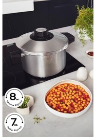 Resim Karaca Quick And Safe 4 Lt + 6 Lt İndüksiyon Tabanlı Düdüklü Tencere Seti Teşhir 