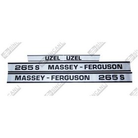 Resim Massey Ferguson 265 S Yan Yazi Takimi 