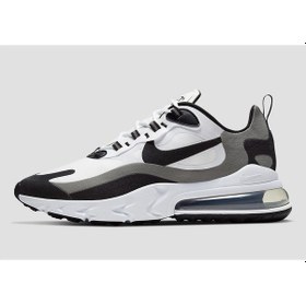 Resim Nike Air Max 270 React Sneaker Erkek Ayakkabı Beyaz - Siyah 