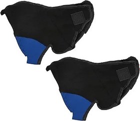 Resim RiToEasysports Bisiklet Maskesi, Yarım Yüz Maskesi Rüzgar Geçirmez Anti Toz Kış Bisiklet Maskesi Motosiklet Açık Kayak içinKırmızı Mavi 