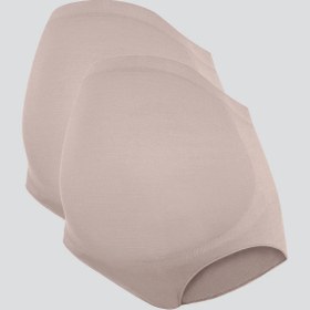 Resim Seamless (Dikişsiz) Yumuşak Dokulu Esnek Hamile Külodu 2'li Paket 27K03 - Antrasit / L 