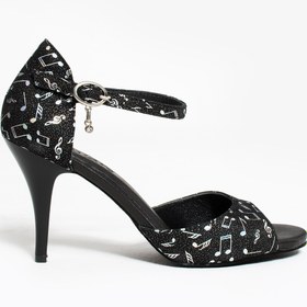 Resim volarescarpe Kadın Melody Tango Dans Ayakkabısı Hakiki Deri Handmade Arkası Kapalı Süet Deri Tabanlı 