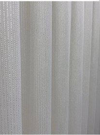 Resim Nivemeshome Simla Gold Işıltılı 1/3 Sık Pileli Tül Perde Apm Gold 