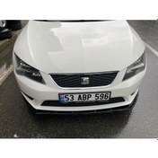 Resim Seat Leon Mk3 Fr Style Ön Lip Tampon Eki Piano Black 