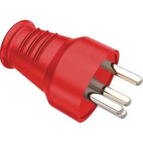 Resim Byes Kırmızı Trifaze Fiş 4X25 Amper BY10-302 