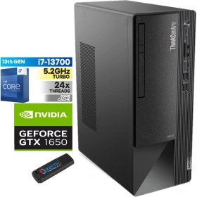 Resim Lenovo Thinkcentre Neo 50T Gen4 Intel I7 13700 64GB 2tb SSD 4GB/GTX1650 WINDOWS11PRO Masaüstü Blgisayar 312JB005ATR59+ZETTAUSBBELLEK 